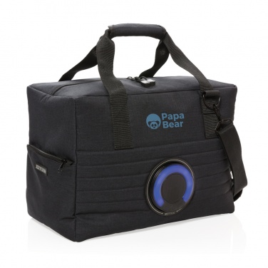 Logo trade promotional giveaways image of: Party speaker cooler bag